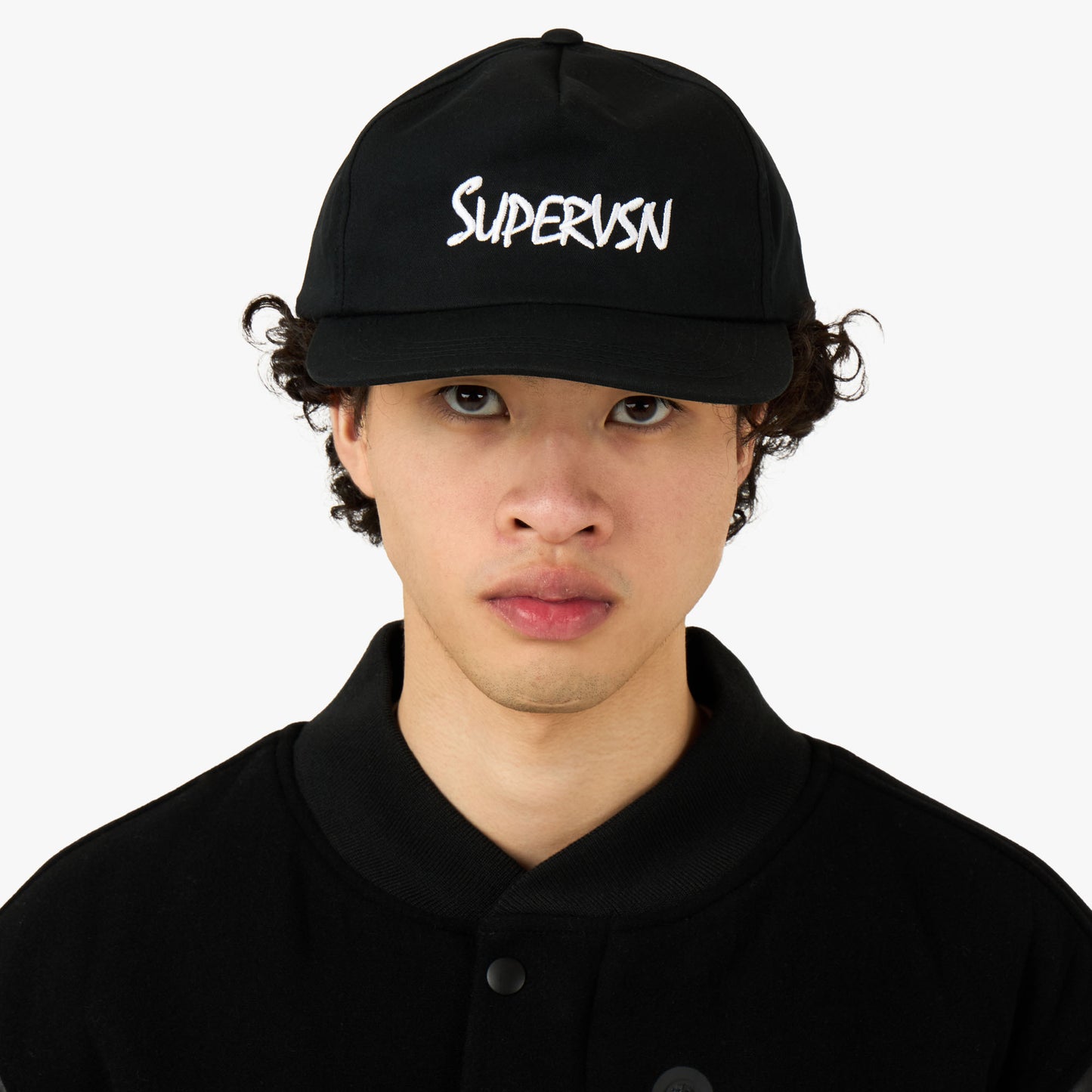 Supervsn Slauson Logo Camp Hat / Black