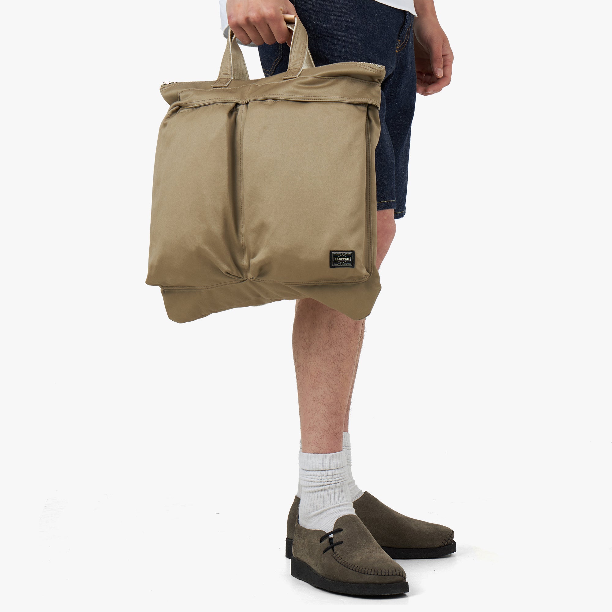 PORTER Weapon 2Way Helmet Bag / Beige – Livestock