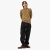 BEAMS PLUS Knit Polo Stripe / Brown 6