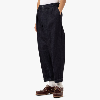 Beams Plus 2 Pleats Tapered Denim / Indigo