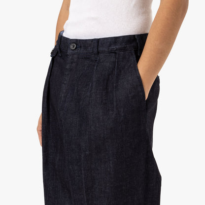 Beams Plus 2 Pleats Tapered Denim / Indigo