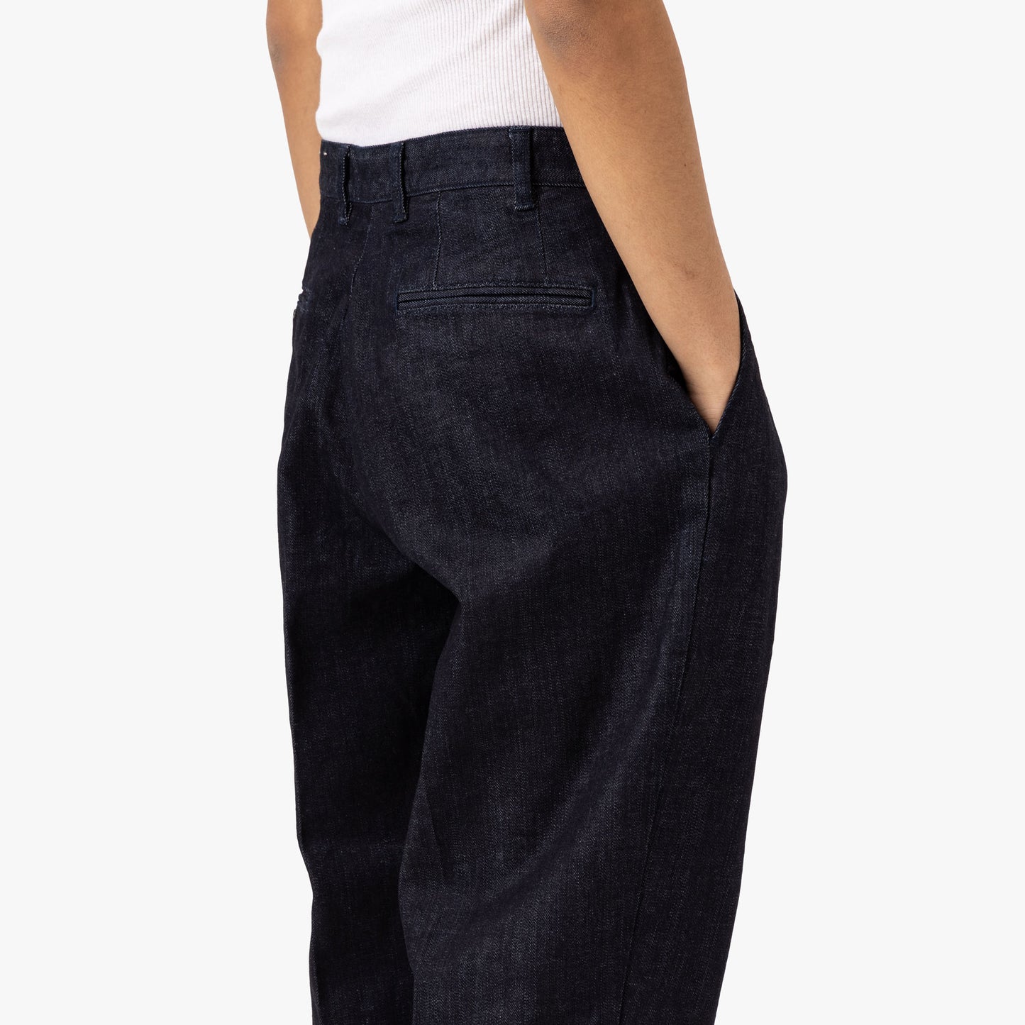 Beams Plus 2 Pleats Tapered Denim / Indigo