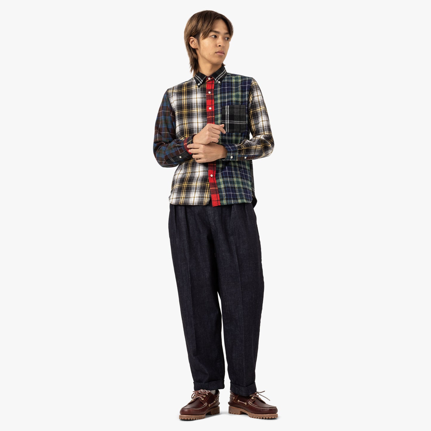 Beams Plus 2 Pleats Tapered Denim / Indigo