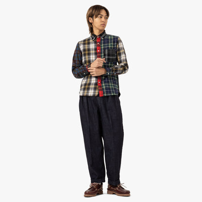 Beams Plus 2 Pleats Tapered Denim / Indigo