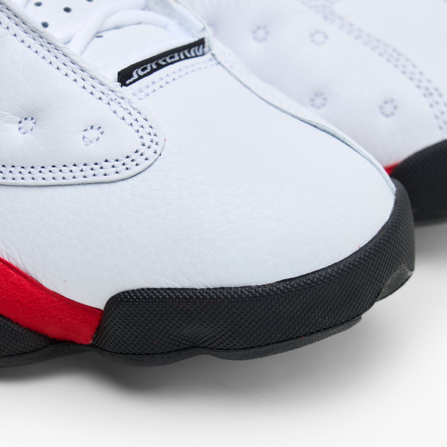 Jordan 13 Retro White / Black - True Red