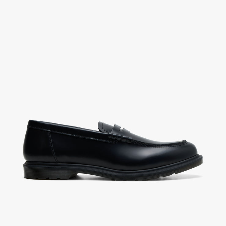Dr. Martens Mayfare Polished Smooth Leather Penny Loafers / Black   1