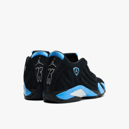 Jordan 14 Retro Noir / Blanc - Bleu Université