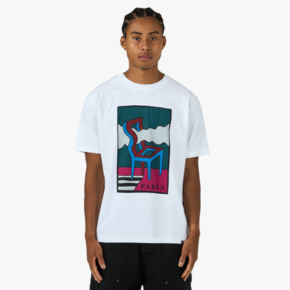 by Parra « Smoke Chair » T-Shirt Blanc