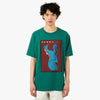 by Parra Vertical Horse T-Shirt Green 1