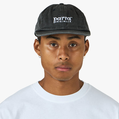 by Parra Originale 6 Panel Hat Black
