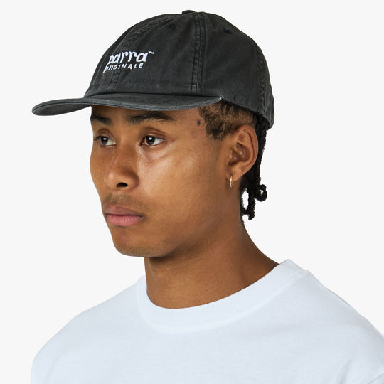 by Parra Originale 6 Panel Hat Black
