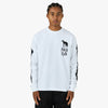 by Parra Dog Training Longsleeve T-Shirt White 2