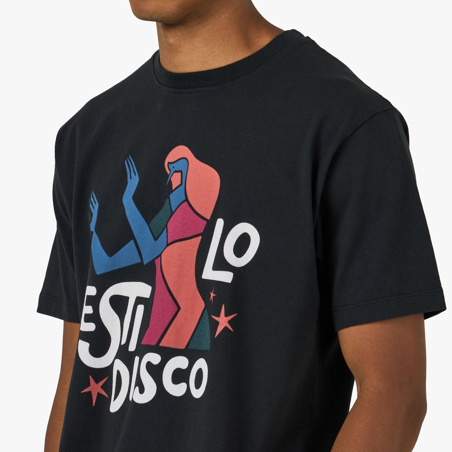 by Parra El Stilo Disco T-Shirt Black