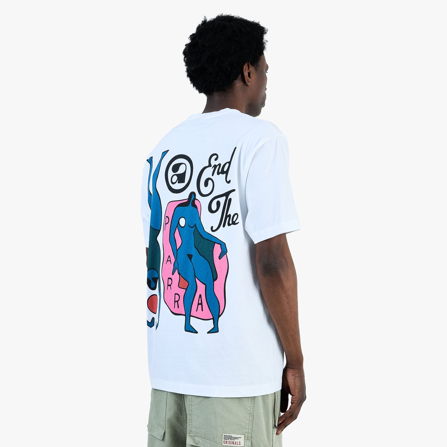 T-shirt by Parra End The Loungechair / Blanc