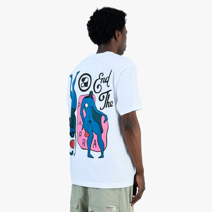 T-shirt by Parra End The Loungechair / Blanc 1