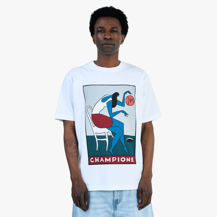 by Parra Champione T-Shirt / White 1