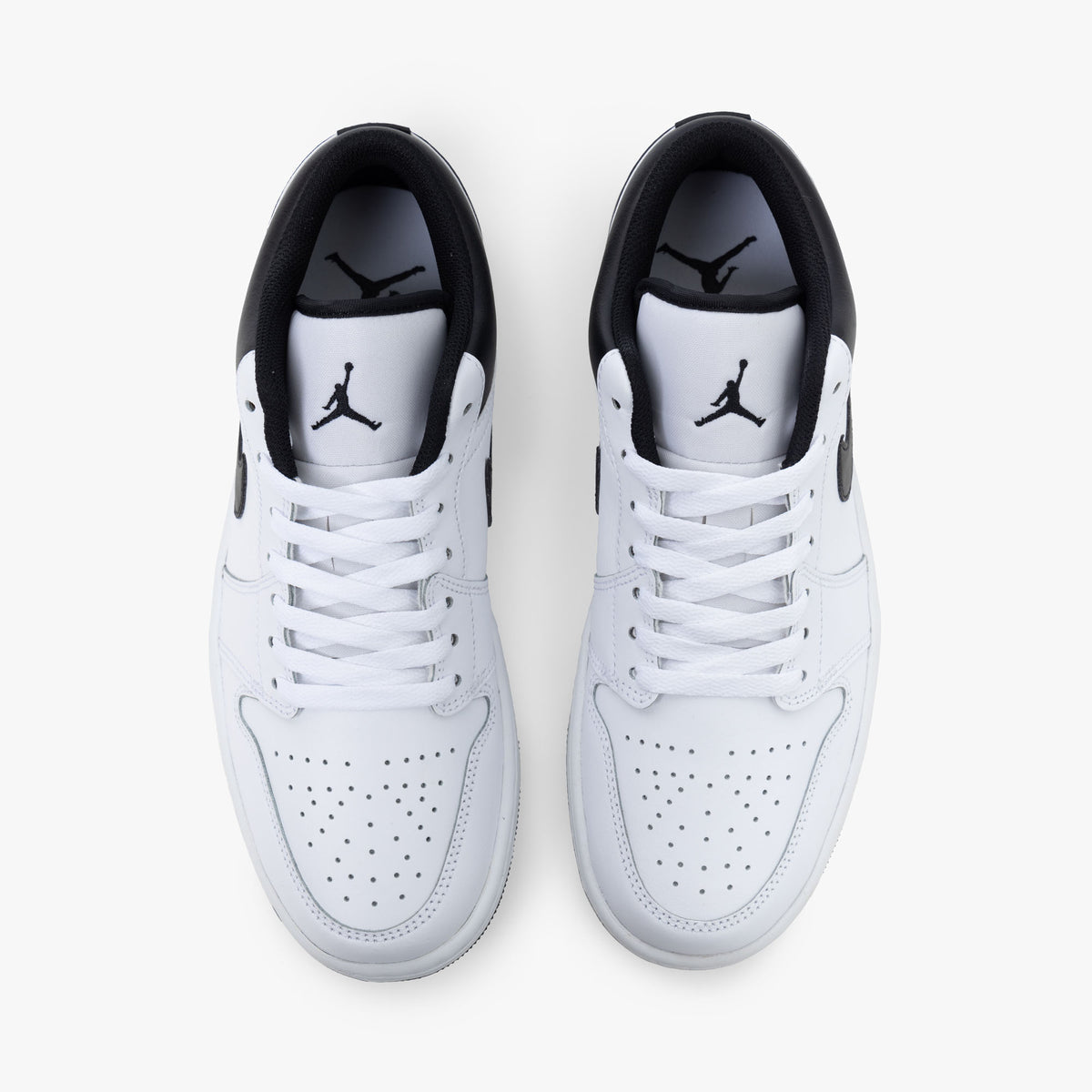 Jordan 1 Low Blanc / Noir - Blanc