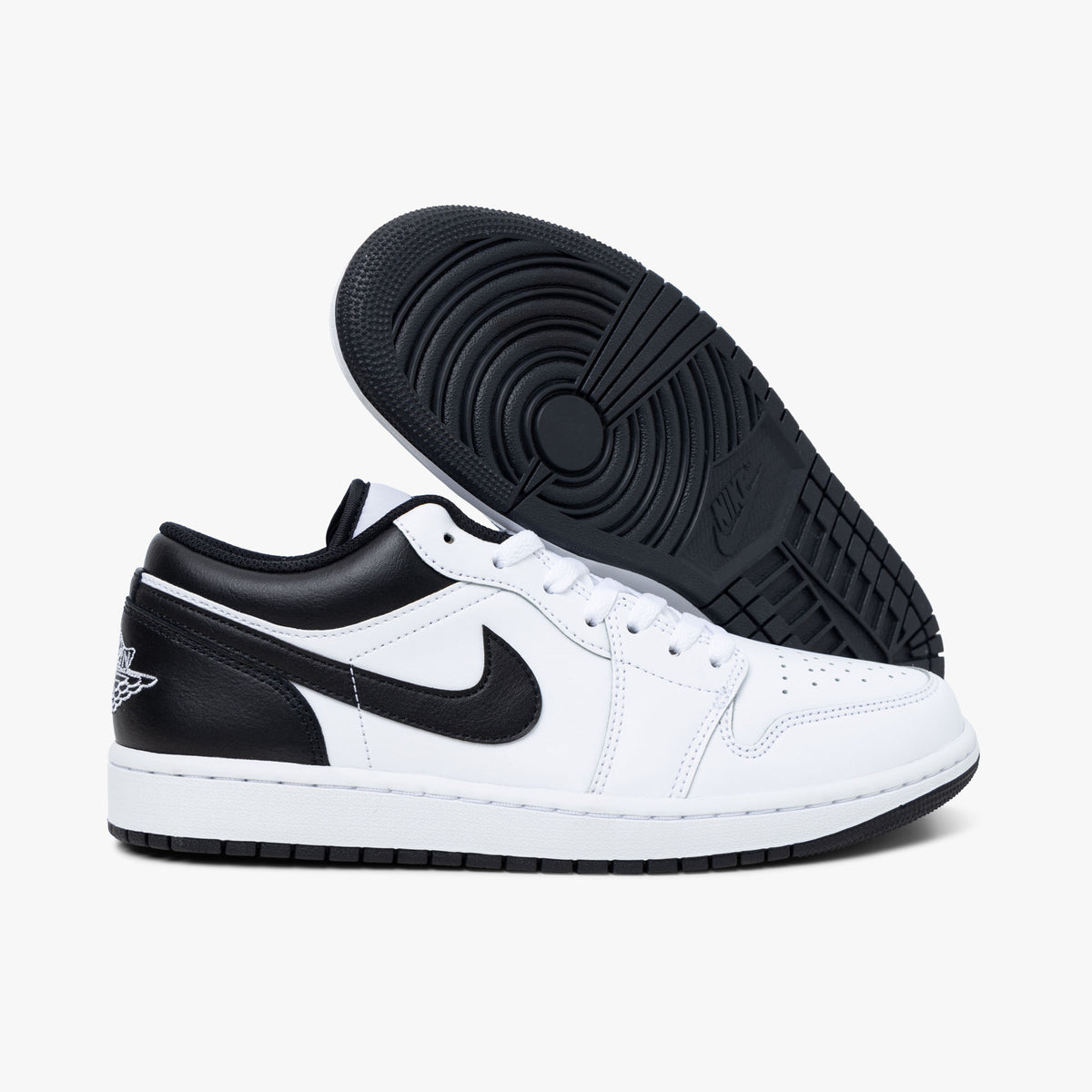 Jordan 1 Low Blanc / Noir - Blanc