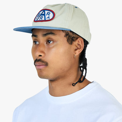 by Parra Gas Station 5 Panel Hat / Off White