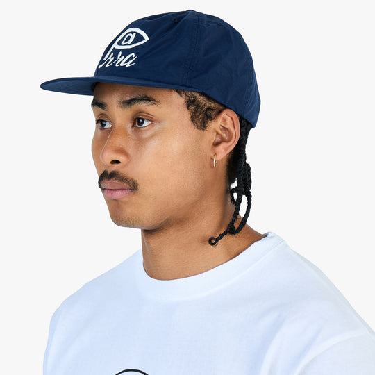 by Parra Weird Eye Logo 6 Panel Hat / Blue