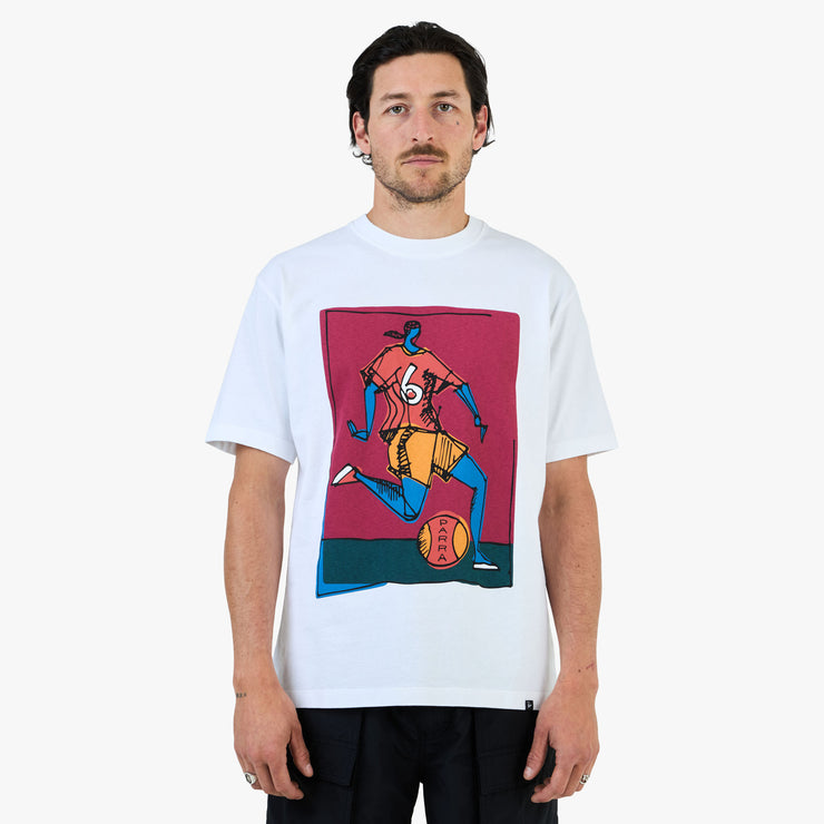 by Parra Kicked Around T-Shirt / White 1