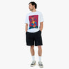 by Parra Kicked Around T-Shirt / White 6