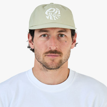 by Parra 1976 Logo 6 Panel Hat / Beige