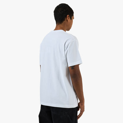 T-shirt Parra No Vacation / Blanc