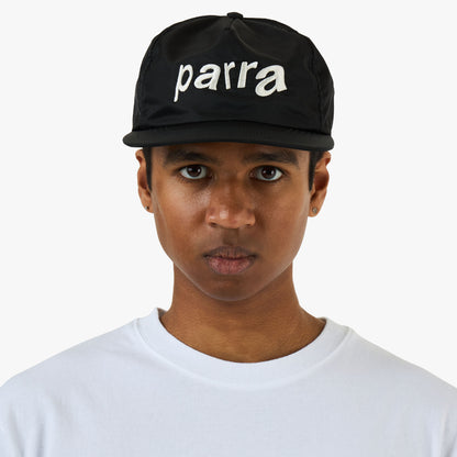 Casquette 6 panneaux by Parra Distorted 90s Memory / Noir