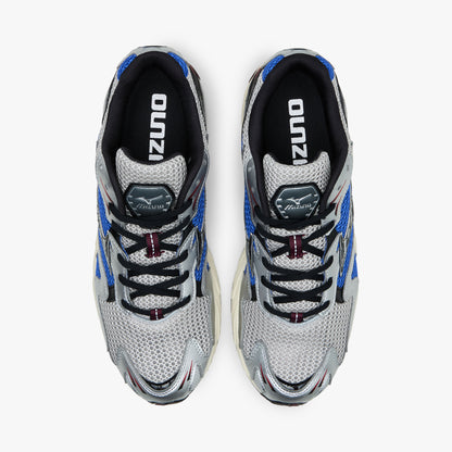 Mizuno Wave Rider 10 Sport Harbor Mist / Noir - Bleu Éclatant