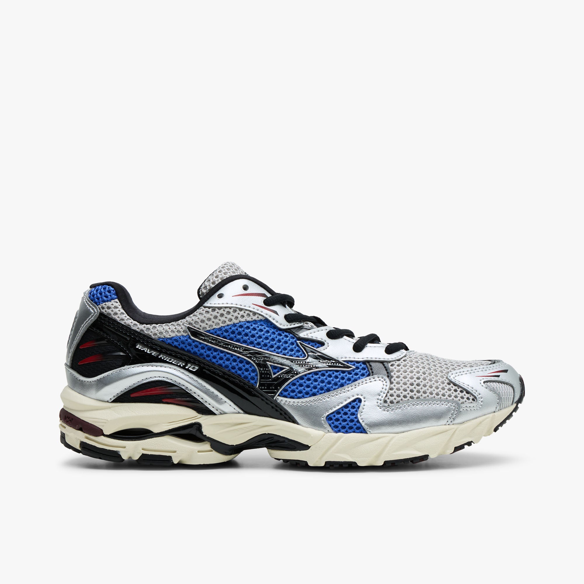 Mizuno Wave Rider 10 Sport Harbor Mist / Black - Dazzling Blue
