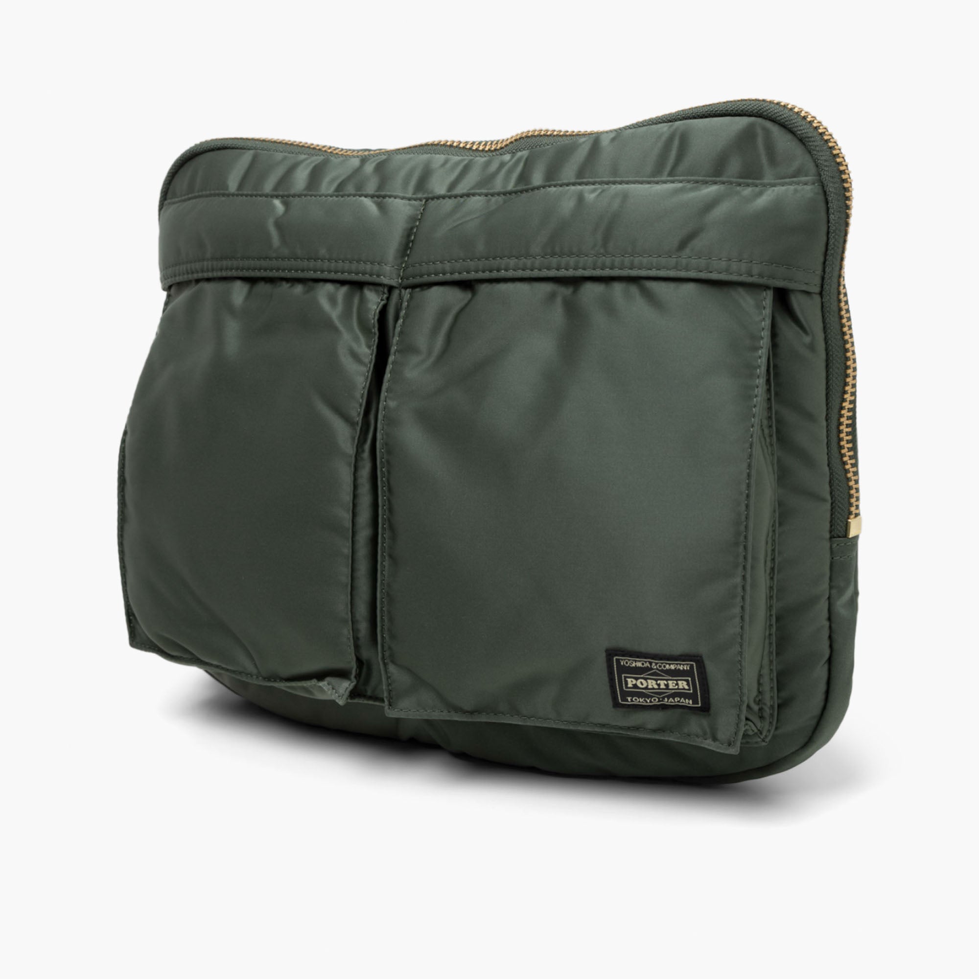 Porter Tanker Document Case / Sage Green | Livestock