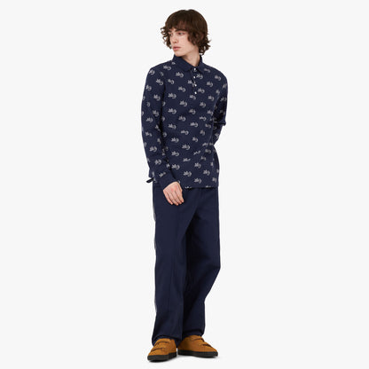 PUMA x Noah Jacquard Polo Shirt / Puma Navy