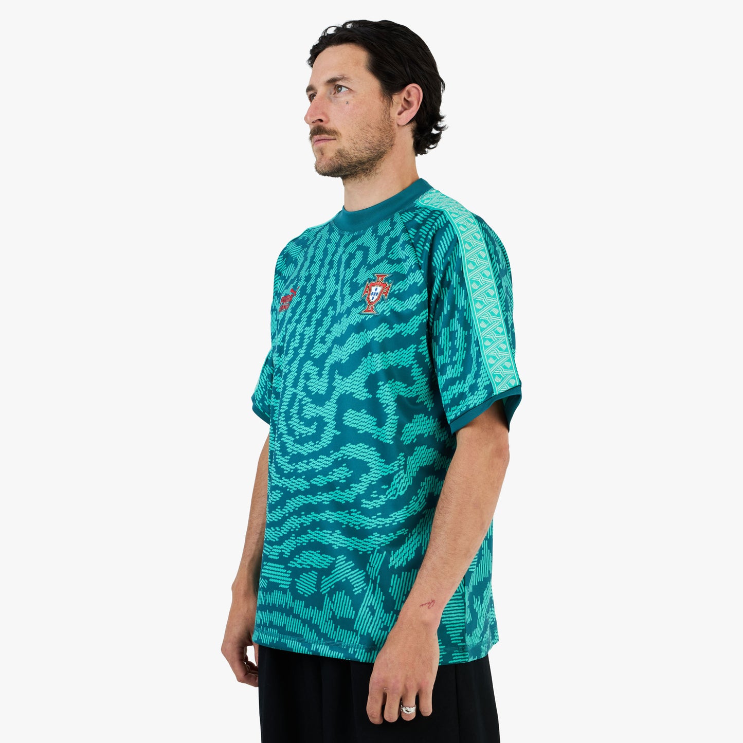 Maillot PUMA x Salehe Bembury Portugal King / Vert éclatant