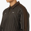 PUMA x JJJJound T7 Longsleeve Polo Chocolate 4