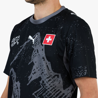 PUMA x Salehe Bembury Maillot Gardien Suisse Réplique PUMA Noir / Gris Foncé Froid