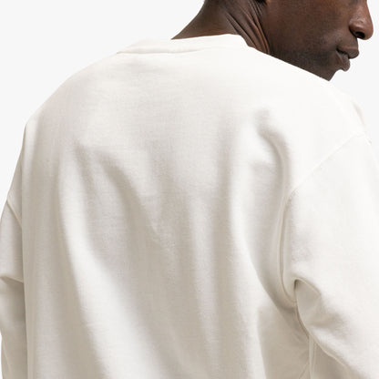 Manastash Collegiate Crewneck Blanc