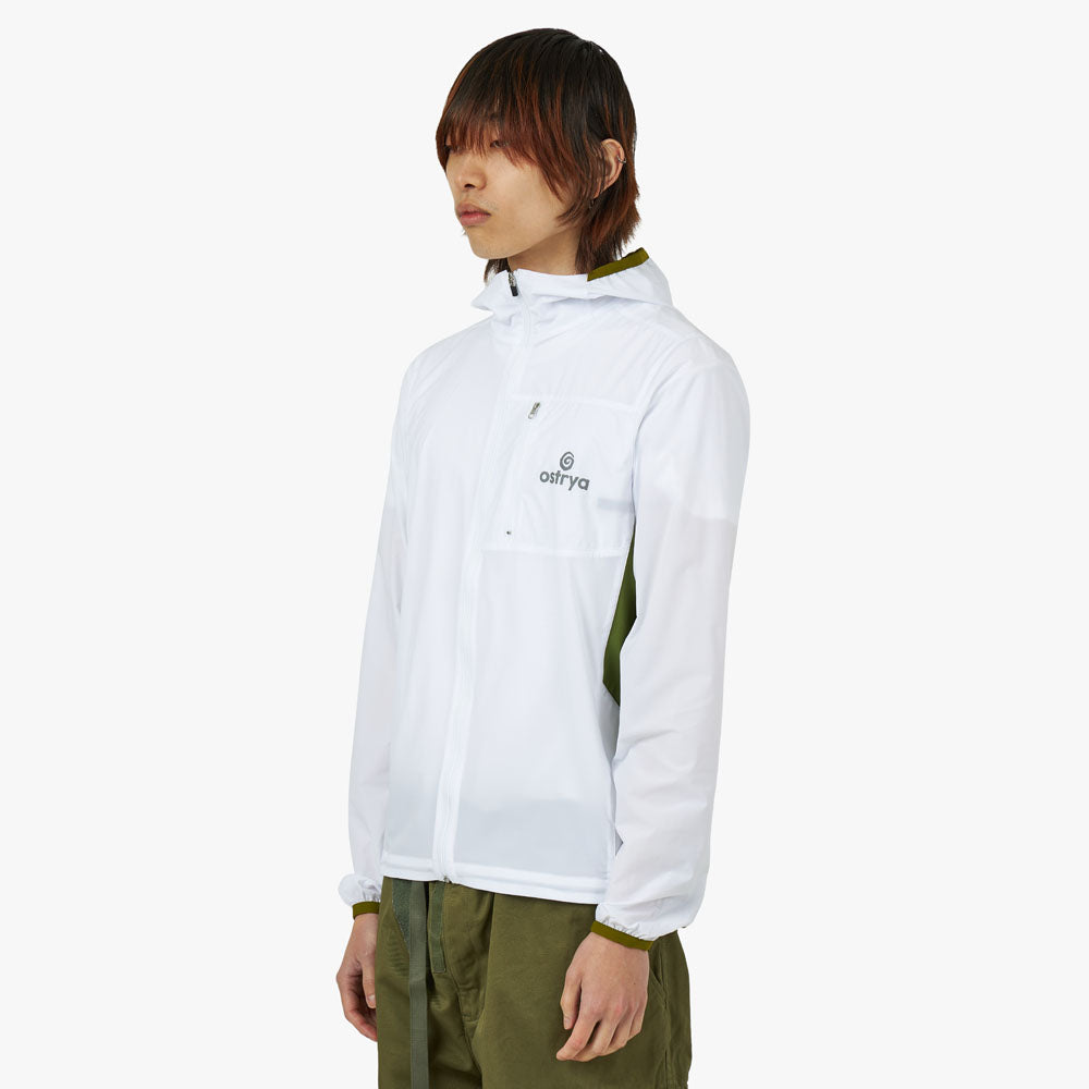 adidas windbreaker mens white