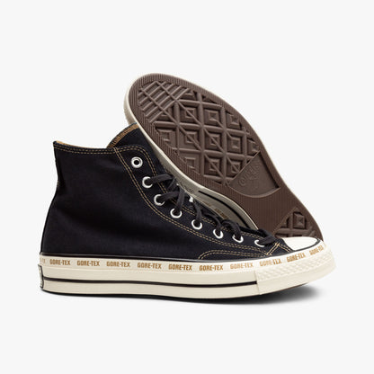 Converse Chuck 70 Hi GTX Noir / Tabouret de crapaud Beige - Aigrette