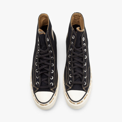 Converse Chuck 70 Hi GTX Noir / Tabouret de crapaud Beige - Aigrette