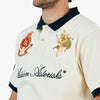 Adidem Asterisks Pique Polo / White 4