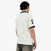 Adidem Asterisks Pique Polo / White 3
