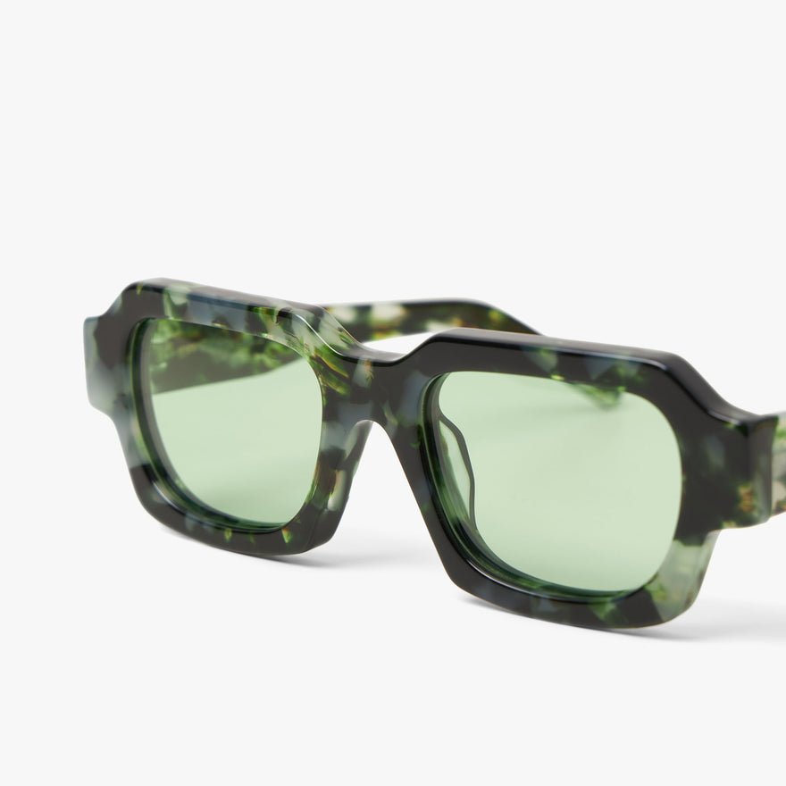 Adidem Asterisks Kennedy Eyewear / Tortoise Slime Green