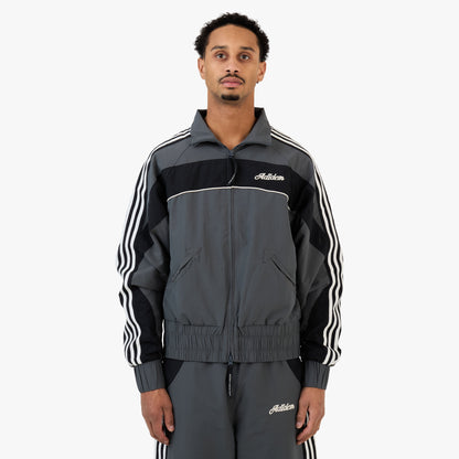 Adidem Astericks Stripped Tracket Jacket Black