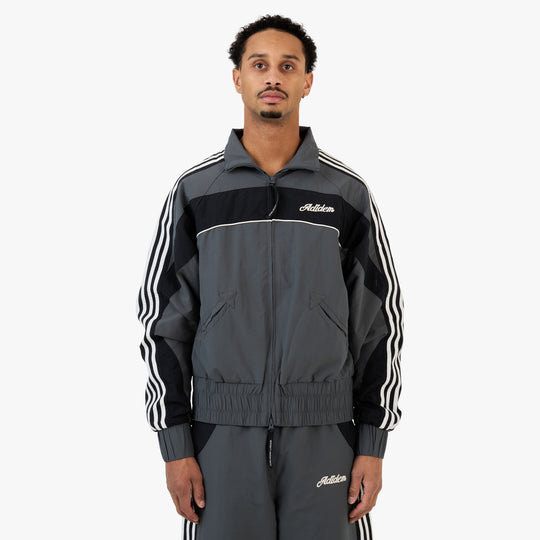 Adidem Astericks Stripped Tracket Jacket Black