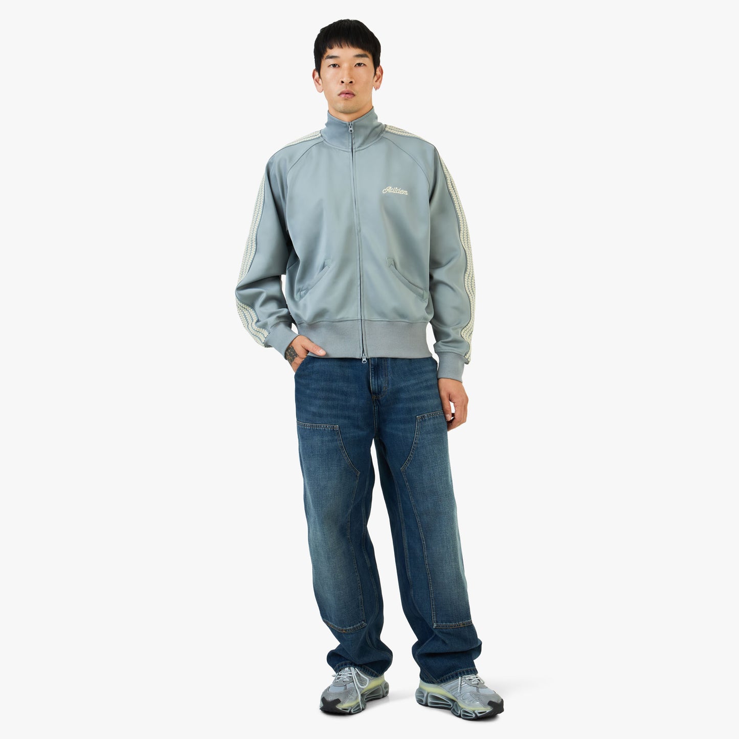 Adidem Asterisks Weave Track Jacket / Grey