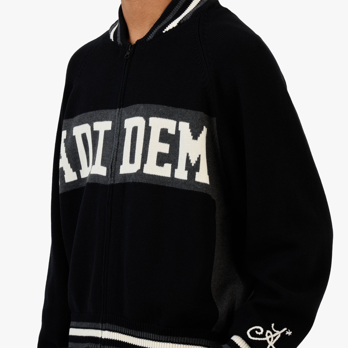 Adidem Astericks Knit Sport Sweater / Black