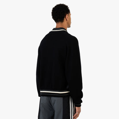 Adidem Astericks Knit Sport Sweater / Black
