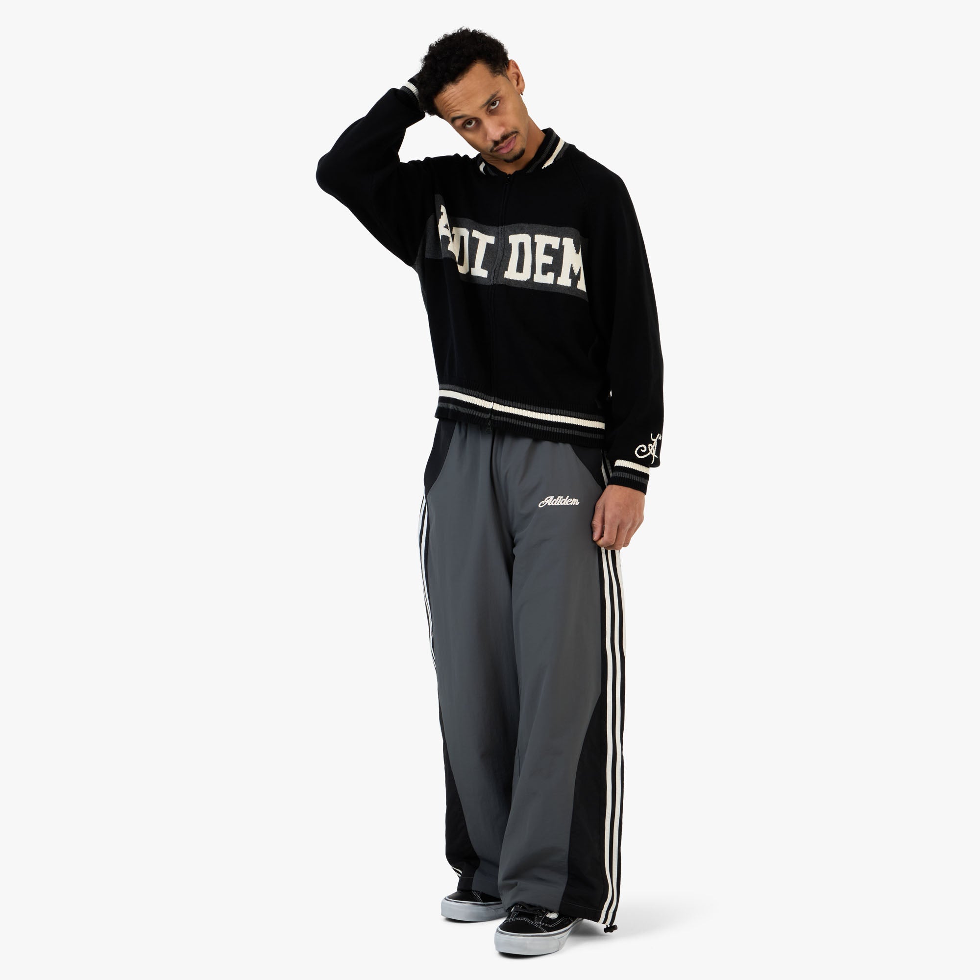 Amàri BLACK スタジャン sizeM Adidem Astericks Knit Sport Sweater / Black | Livestock