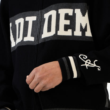 Adidem Astericks Knit Sport Sweater / Black